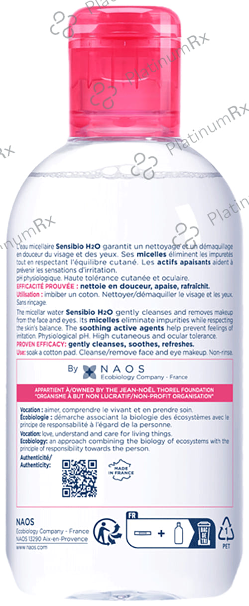 Bioderma Sensibio H2O Make-up Removing Micellar Water & Cleanser - For Sensitive Skin 250 ml