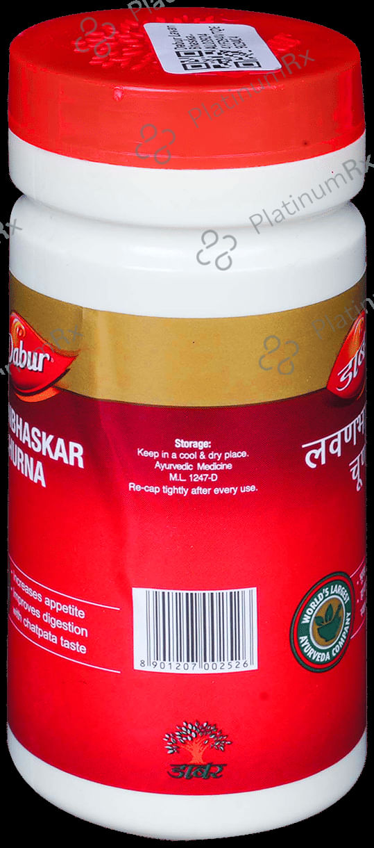 Dabur Lavan Bhaskar Churna - Manages Appetite, Digestion & Gas 60 gm