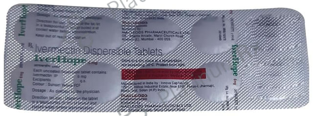 Iverhope 6mg Tablet DT