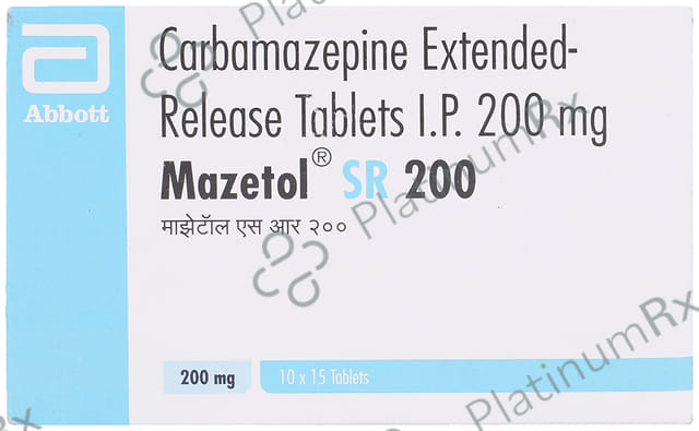 Mazetol 200mg Tablet ER 15s