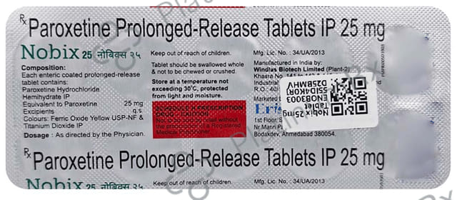Nobix 25mg Tablet