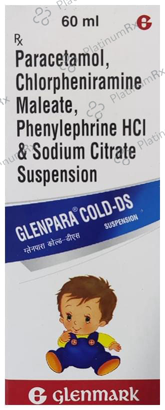 Glenpara Cold Ds Syrup 60ml