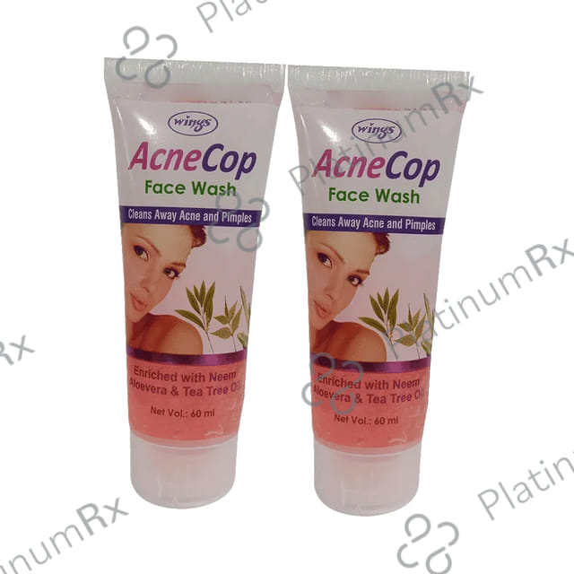 Wings Acnecop Face Wash (60ml Each)