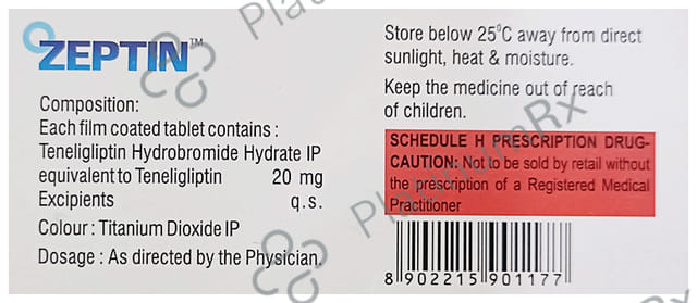 Zeptin 20mg Tablet 15 tablets