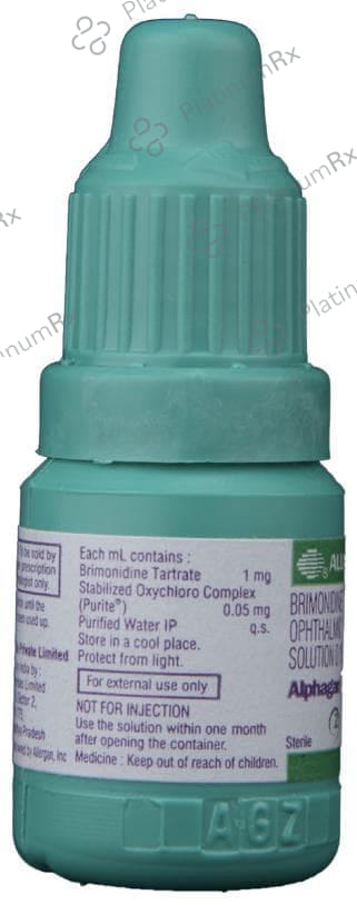 Alphagan Z 0.1% Ophthalmic Solution 5ml