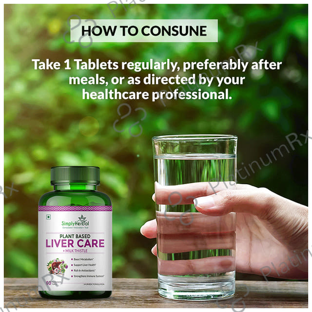 Simply Herbal Liver Detox + Milk Thistle Capsule