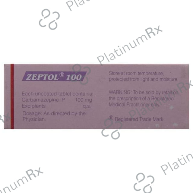 Zeptol 100mg Tablet 10s