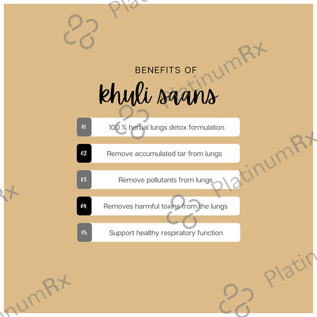 PCHPL Wellness Lungs Detox Syrup Khuli Saans