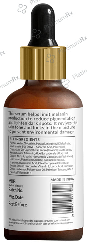 Sirona Depigmentation Face Serum
