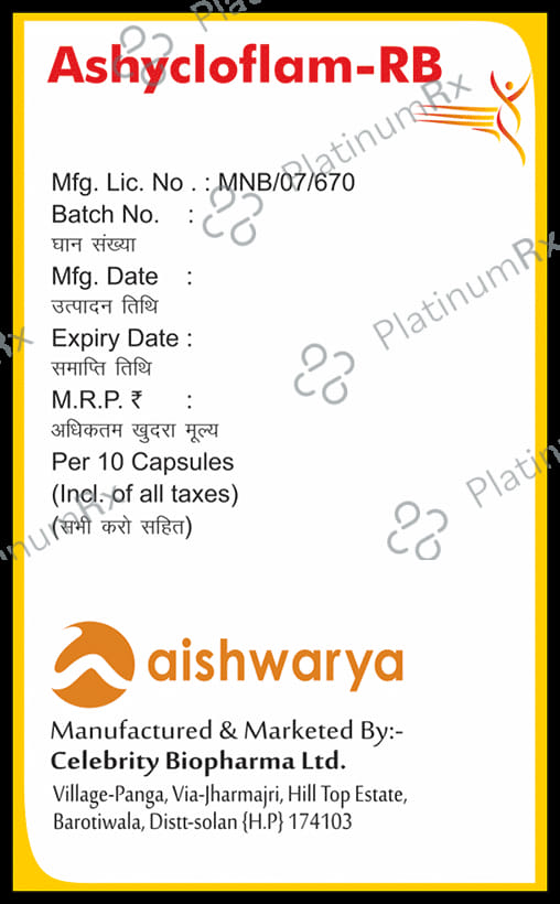 Ashycloflam RB Capsule SR 10s