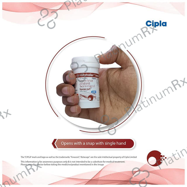 Foracort 6/200mcg Rotacap 30s