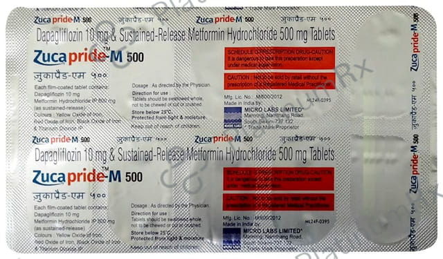 Zucapride M 500/10mg Tablet ER 10s