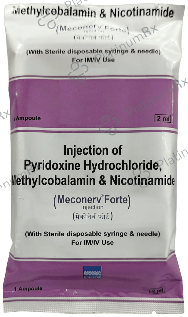 Meconerv Forte 500mcg/50/50mg Injection 1s