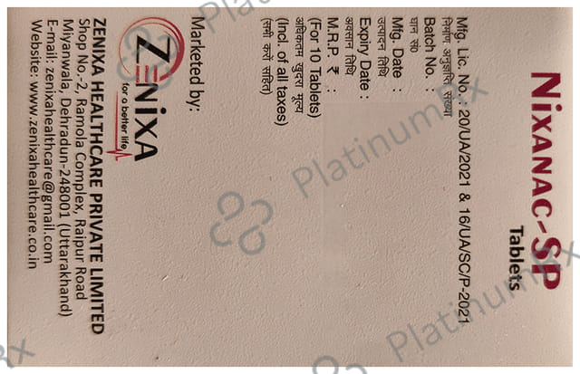 Nixanac-SP Tablet