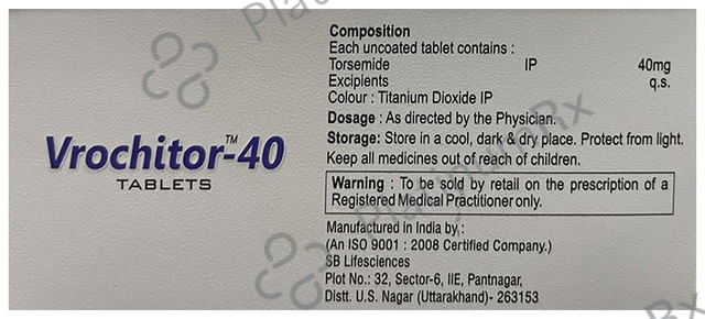 Vrochitor 40 Tablet