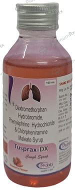 Tusprax DX Syrup Strawberry 100ml