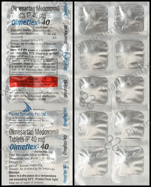Olmeflex 40mg Tablet 10s