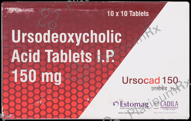 Ursocad 150mg Tablet 10s