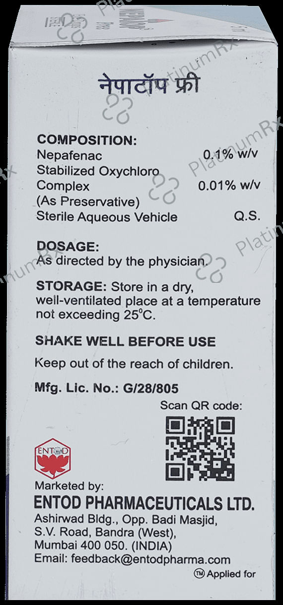 Nepatop 0.1% Eye Drop 5ml