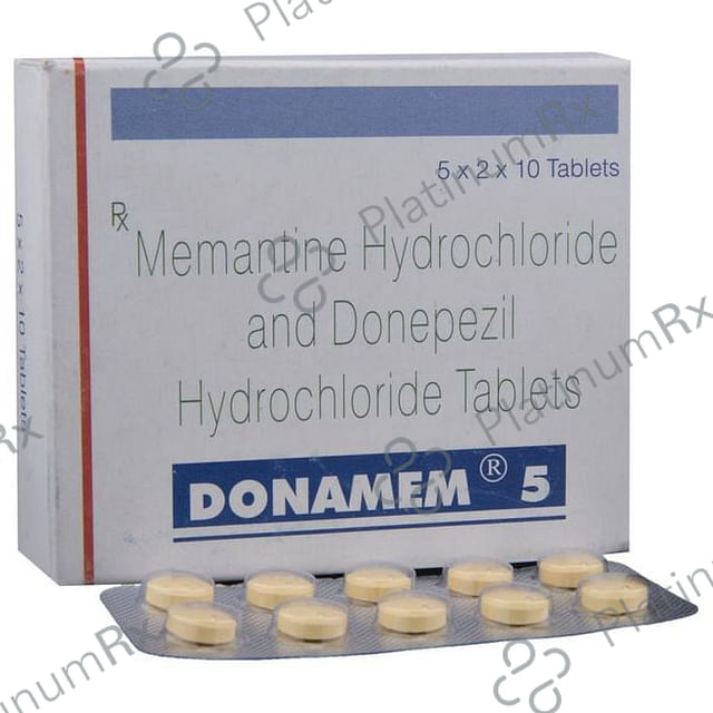 Donamem 5/5mg Tablet 10s