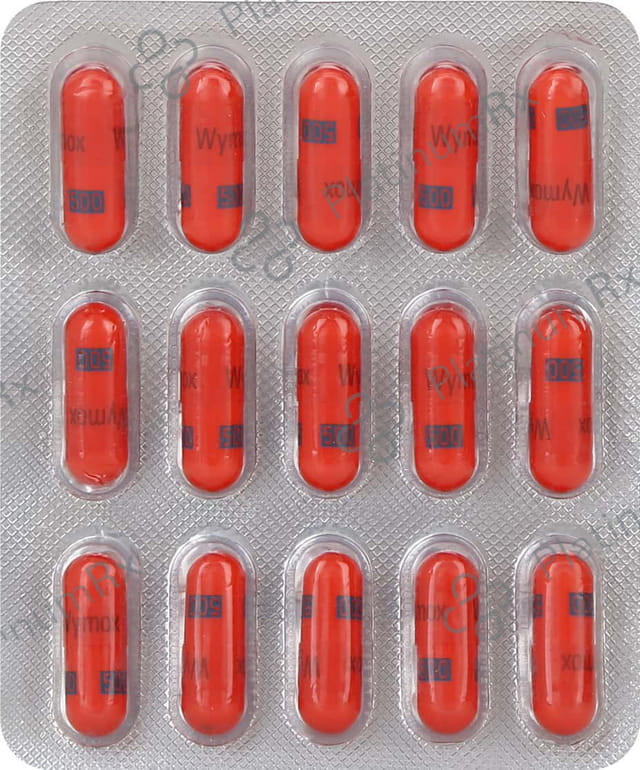 Wymox 500mg Capsule 15s (Pfizer)