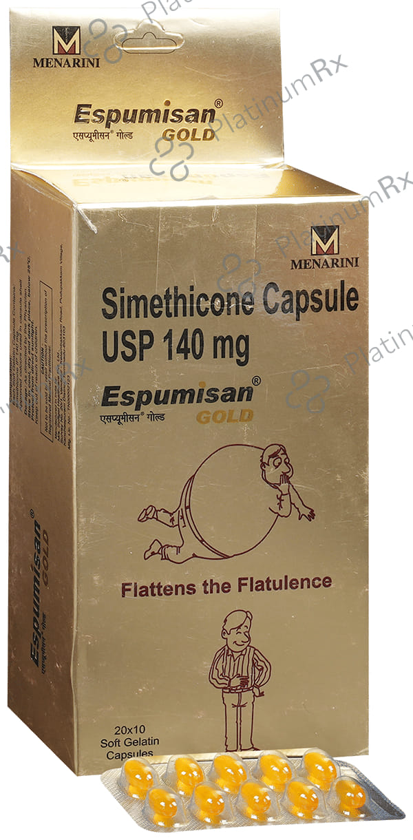 Espumisan Gold 140mg Capsule 10s