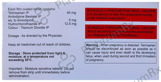Telmicrine Plus Tablet
