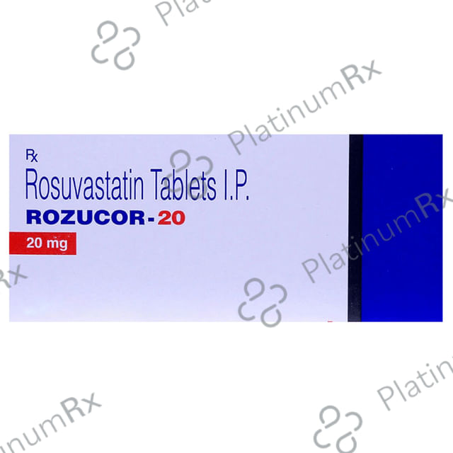 Rozucor 20mg Tablet 10s