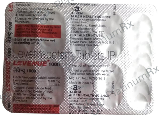 Levenue 1000mg Tablet 10s