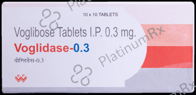 Voglidase 0.3mg Tablet 10s
