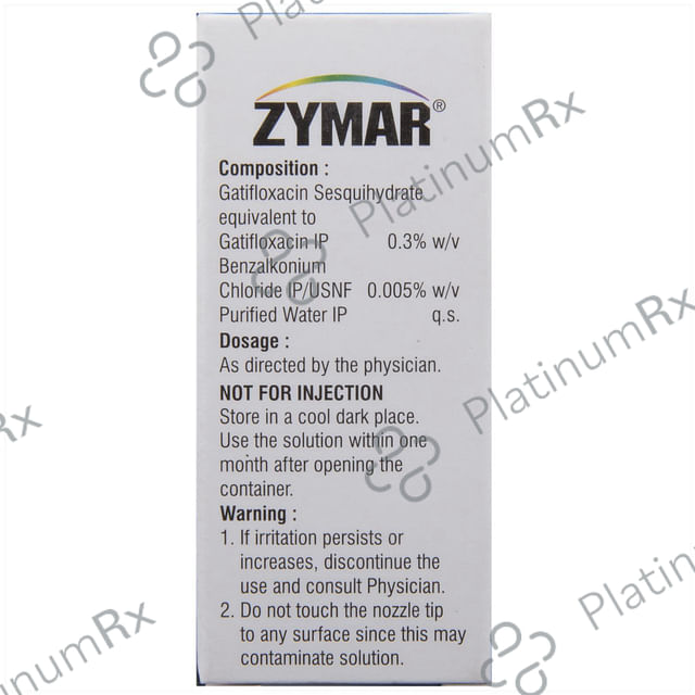 Zymar 0.3% Eye Drop 5ml