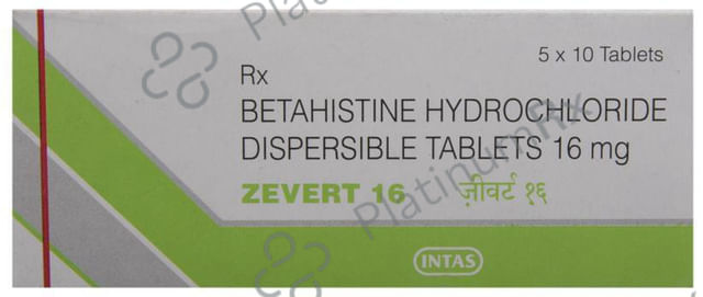 Zevert 16 Tablet DT