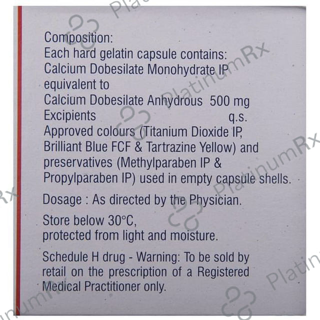 Dobesil 500mg Capsule 10s
