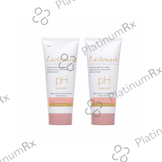 Lactomark Calamine Lotion (100gm Each) 2 Tube