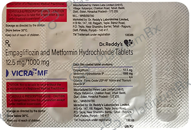 Vicra Mf Tablet 10s