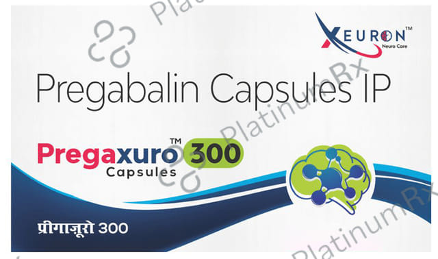 Pregaxuro 300mg Capsule 10s