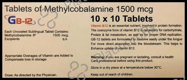 GB 12 Chewable Tablet