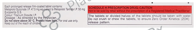 Seloken XL 50mg Tablet PR 15s