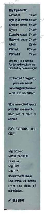 Eyebliss Under Eye Cream 15gm