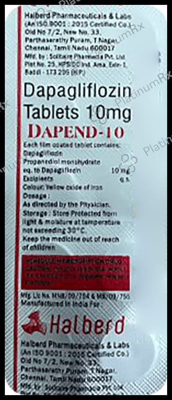 Dapend 10 Tablet