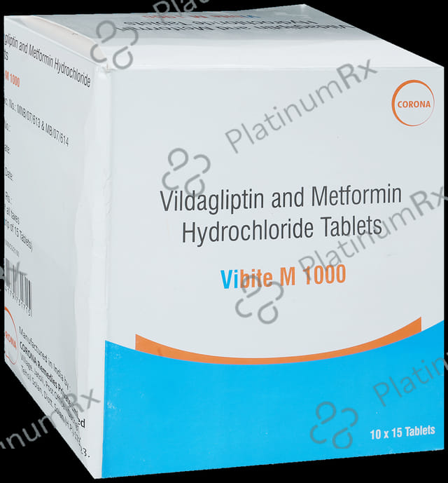 Vibite M 1000/50mg Tablet 15s