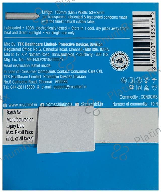 MsChief Ultra Thin Condom 10s