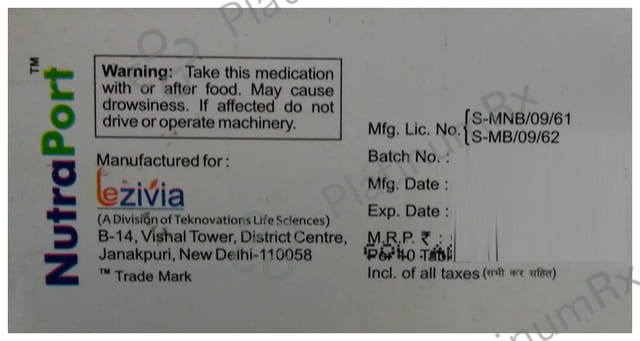 Nutraport 75mg Tablet