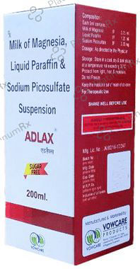 Adlax Oral Suspension Sugar Free 200ml