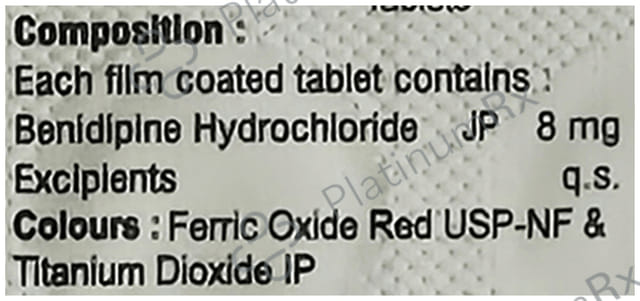 Beninorm 8mg Tablet 10s