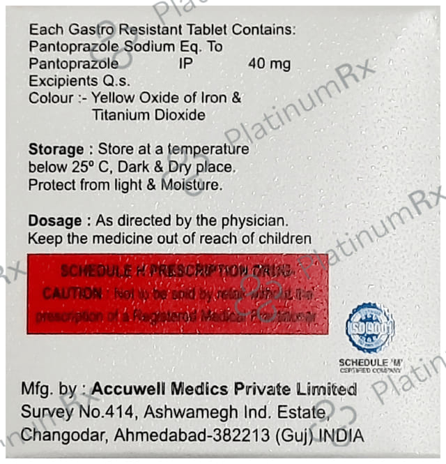 Advapan 40mg Tablet 10s