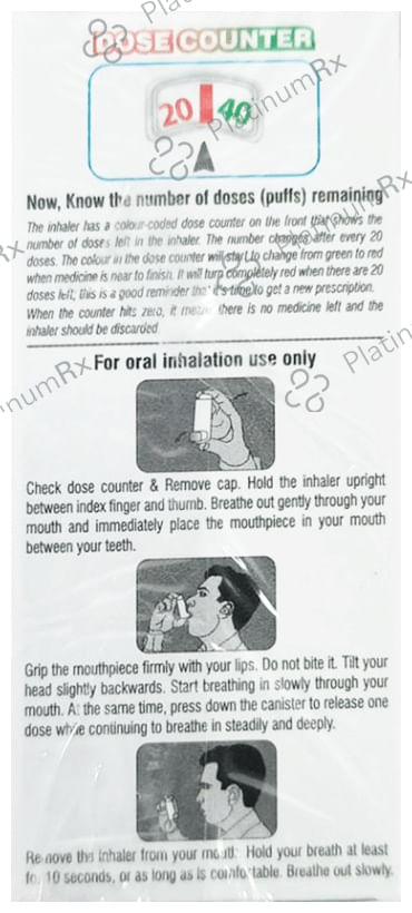 Formonide 100/6mcg Inhaler 120MDI