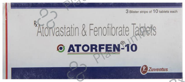 Atorfen 10/160mg Tablet 10s