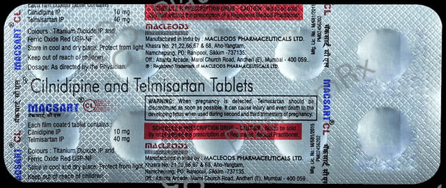 Macsart CL 10/40mg Tablet 10s