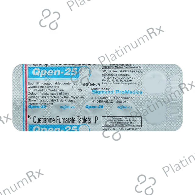 Qpen 25mg Tablet